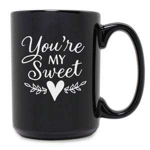 You're My Sweetheart Etched Ceramic Mug
