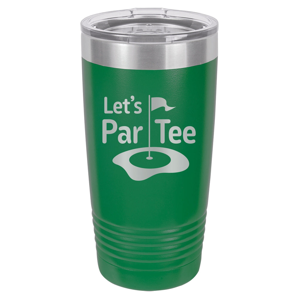 Let's Par Tee Etched Insulated Tumbler & Lid