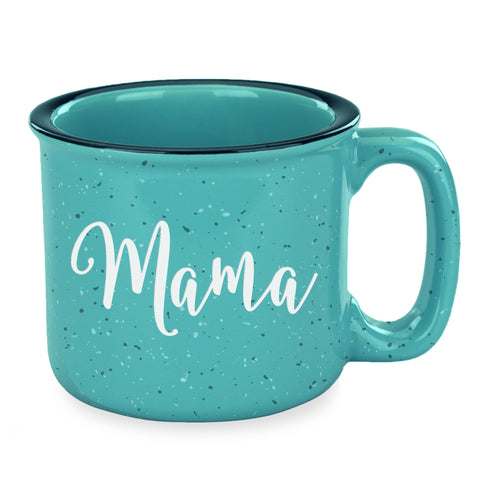Simply Mama Etched Ceramic Camp Mug