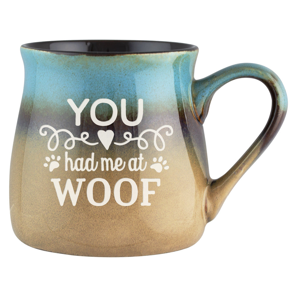 You Had Me at Woof Etched Ceramic Mug
