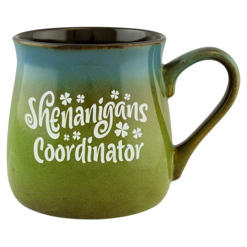 Shenanigans Coordinator Etched Ceramic Mug