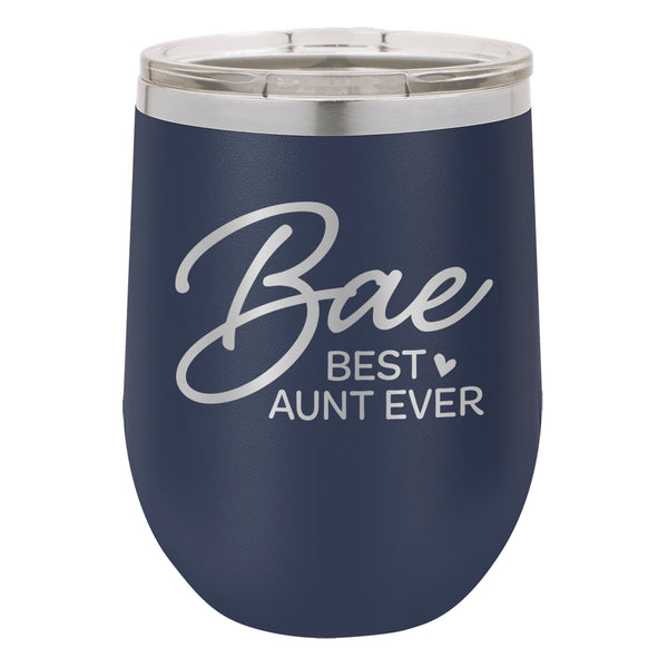 Best Aunt Ever Etched Insulated Stemless Tumbler