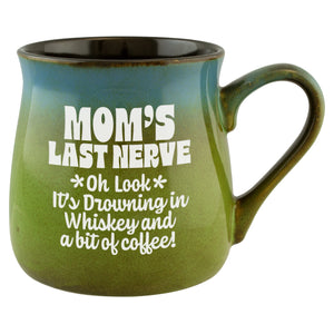 Mom's Last Nerve (Customized) Etched Ceramic Mug