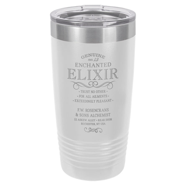 Enchanted Elixir Etched Insulated Tumbler & Lid