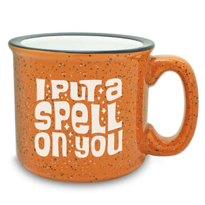 I Put a Spell on You Etched Ceramic Camp Mug