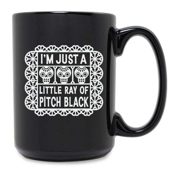 I'm Just a Little Ray of Pitch Etched Ceramic Mug