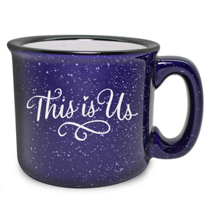 This Is Us Etched Ceramic Camp Mug