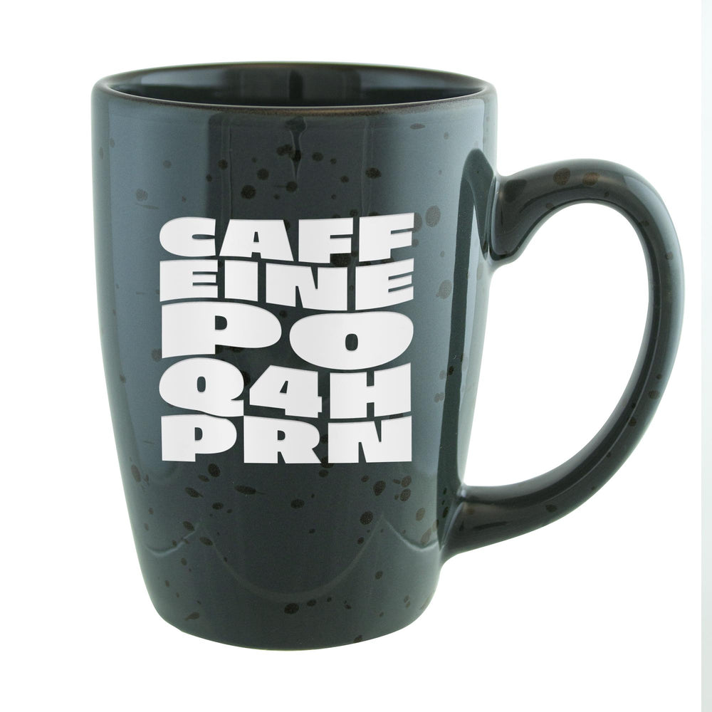 Caffeine Prescription Etched Ceramic Mug