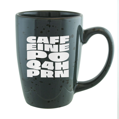Caffeine Prescription Etched Ceramic Mug