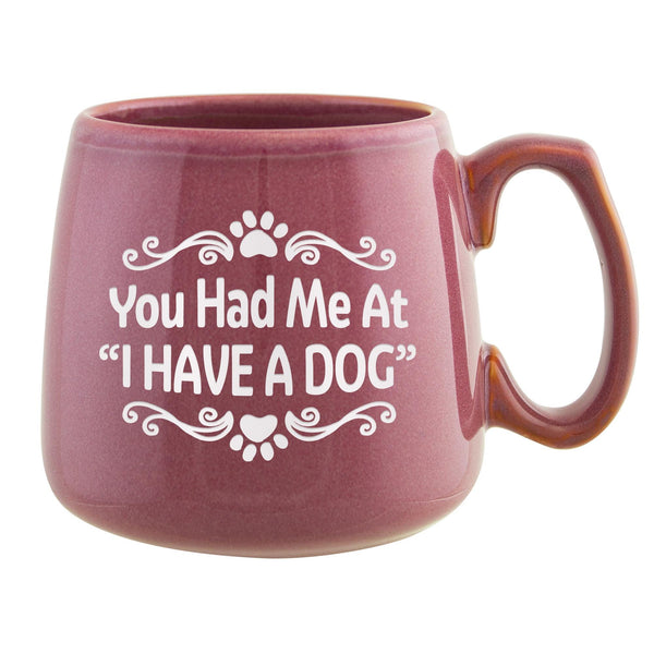 You Had Me At I Have a Dog Etched Ceramic Mug