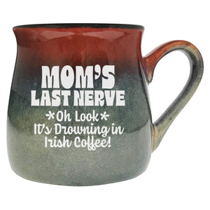 Mom's Last Nerve (Customized) Etched Ceramic Mug