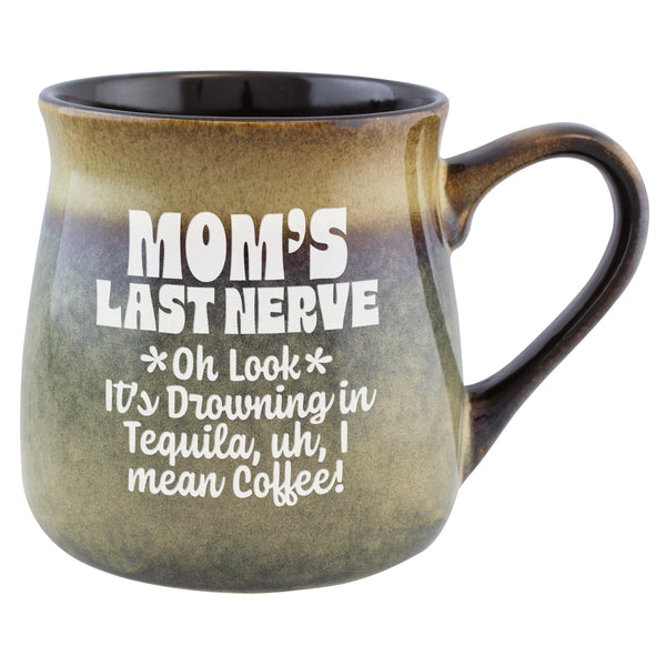 Mom's Last Nerve (Customized) Etched Ceramic Mug