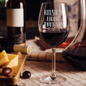 Liquid Therapy Wine Glass