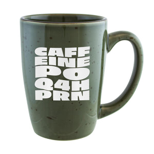 Caffeine Prescription Etched Ceramic Mug