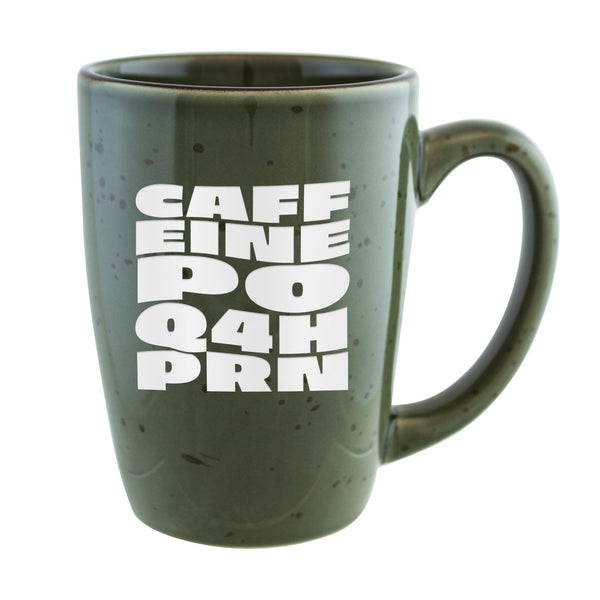 Caffeine Prescription Etched Ceramic Mug