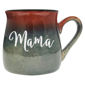 Mama Etched Ceramic Mug