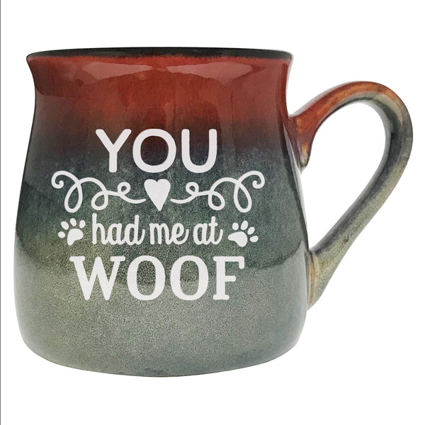 You Had Me at Woof Etched Ceramic Mug