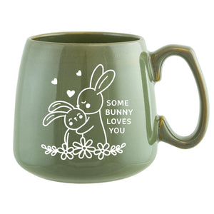 Some Bunny Loves You Etched Ceramic Mug
