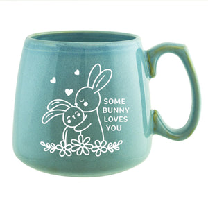 Some Bunny Loves You Etched Ceramic Mug