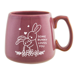 Some Bunny Loves You Etched Ceramic Mug