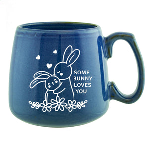 Some Bunny Loves You Etched Ceramic Mug