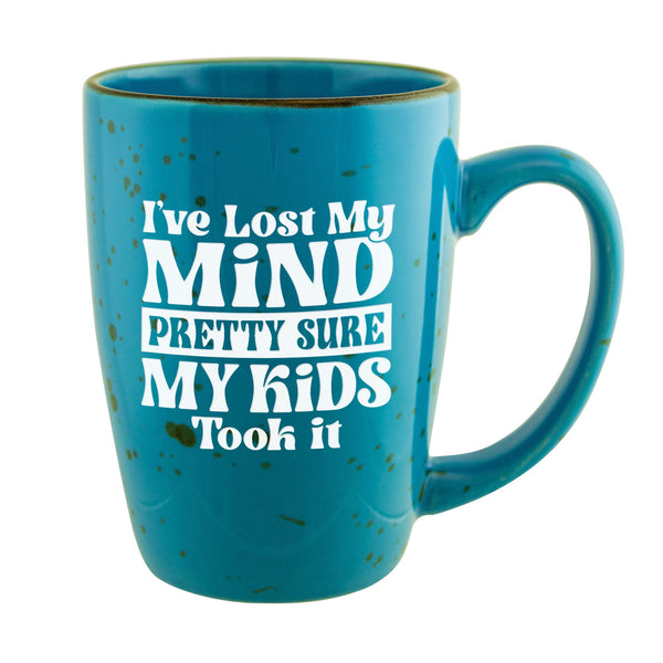 I've Lost My Mind, Pretty Sure My Kids Took It Etched Ceramic Mug