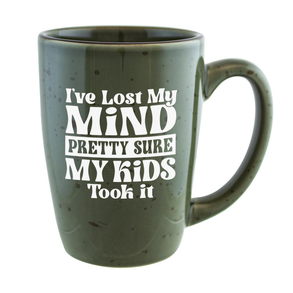 I've Lost My Mind, Pretty Sure My Kids Took It Etched Ceramic Mug