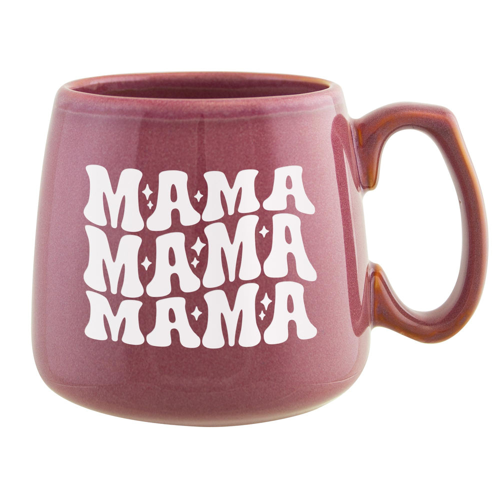 Mama Mama Mama Etched Ceramic Mug