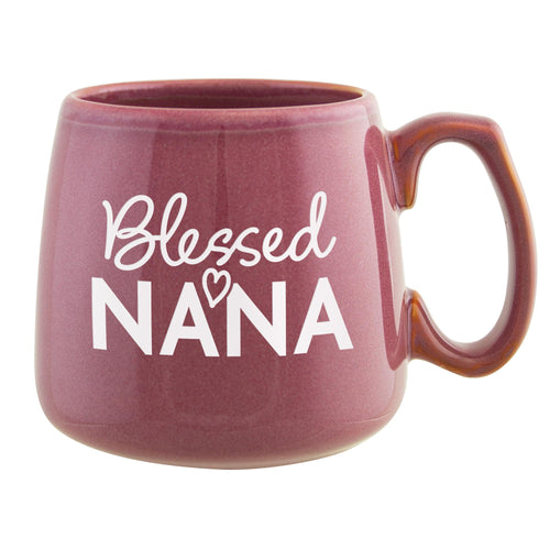 Blessed Nana Etched Ceramic Mug