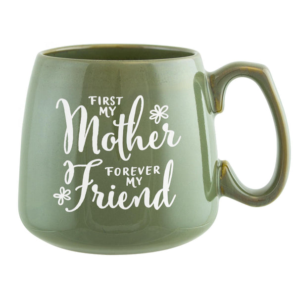 First My Mother, Forever My Friend Etched Ceramic Mug