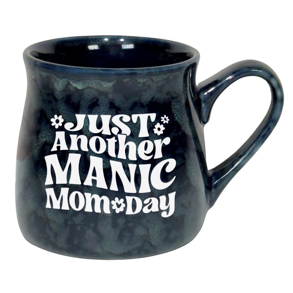 Just Another Manic Mom Day Etched Ceramic Mug