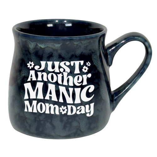 Just Another Manic Mom Day Etched Ceramic Mug