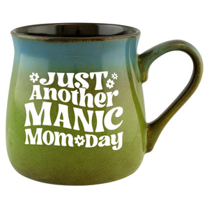 Just Another Manic Mom Day Etched Ceramic Mug