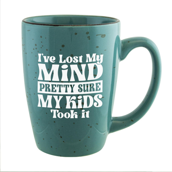 I've Lost My Mind, Pretty Sure My Kids Took It Etched Ceramic Mug