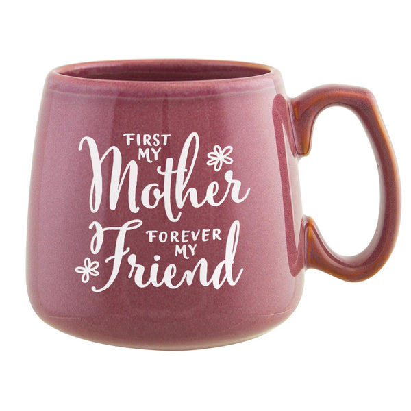 First My Mother, Forever My Friend Etched Ceramic Mug