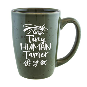 Tiny Human Tamer Etched Ceramic Mug