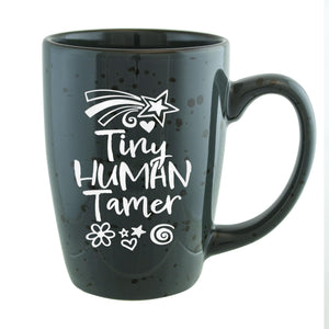 Tiny Human Tamer Etched Ceramic Mug