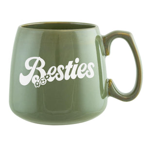 Besties Etched Ceramic Mug