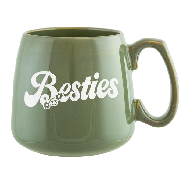 Besties Etched Ceramic Mug