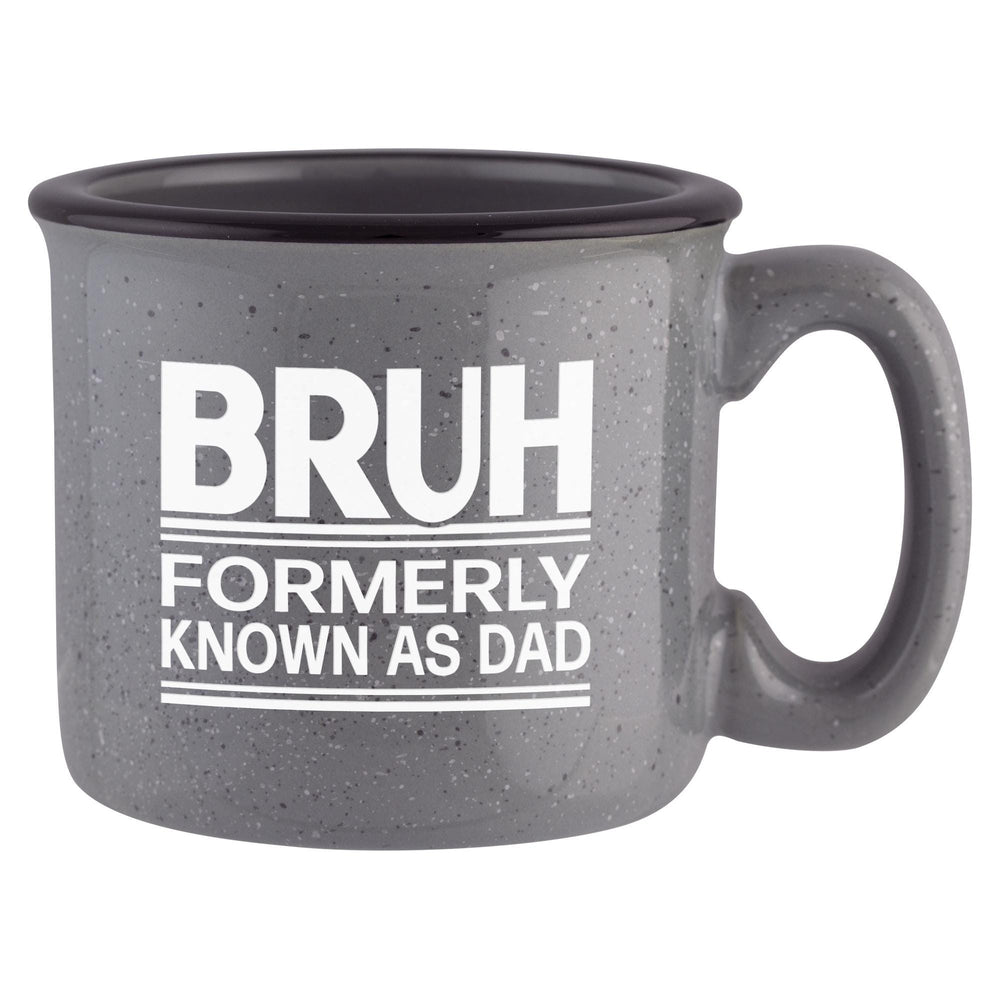 BRUH, Formerly Know as Dad Etched Ceramic Camp Mug