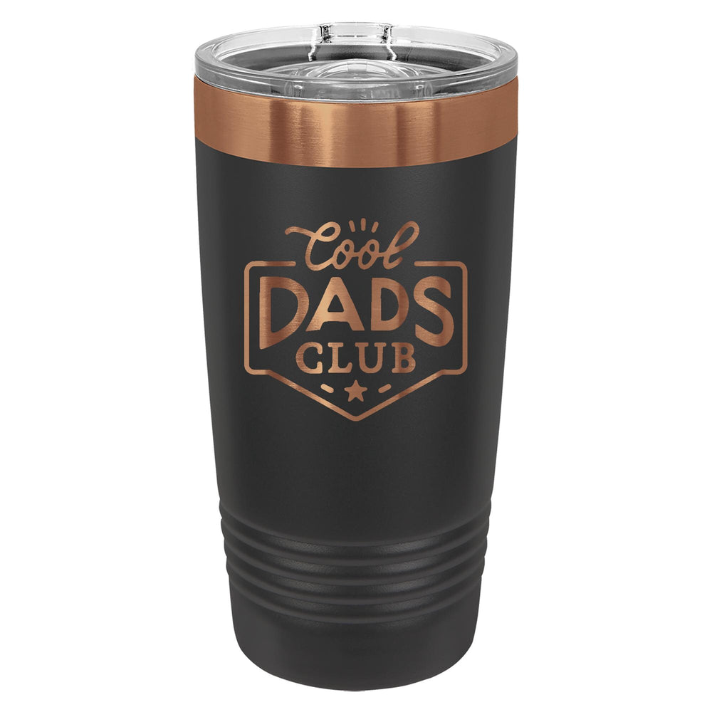 Cool Dads Club Etched Insulated Tumbler & Lid