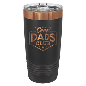 Cool Dads Club Etched Insulated Tumbler & Lid