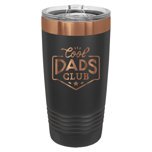 Cool Dads Club Etched Insulated Tumbler & Lid
