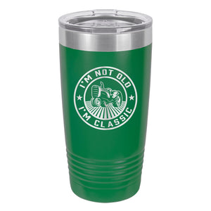 I'm Not Old, I'm Classic Etched Insulated Tumbler & Lid