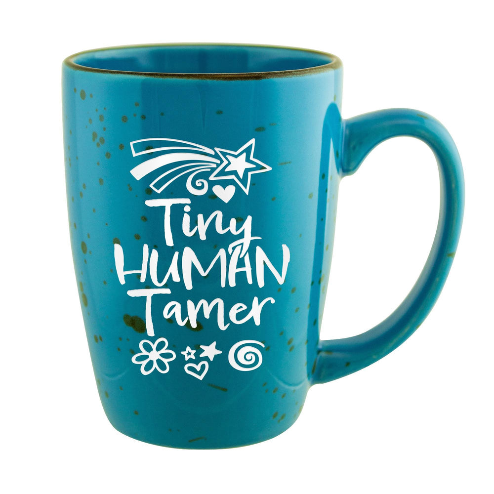 Tiny Human Tamer Etched Ceramic Mug