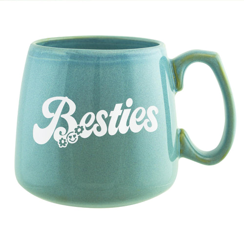 Besties Etched Ceramic Mug