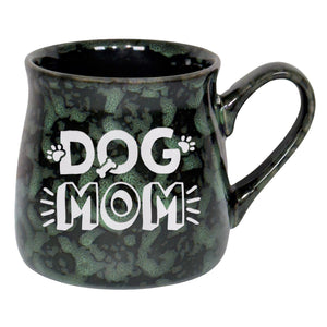 Dog Mom Etched Ceramic Mug