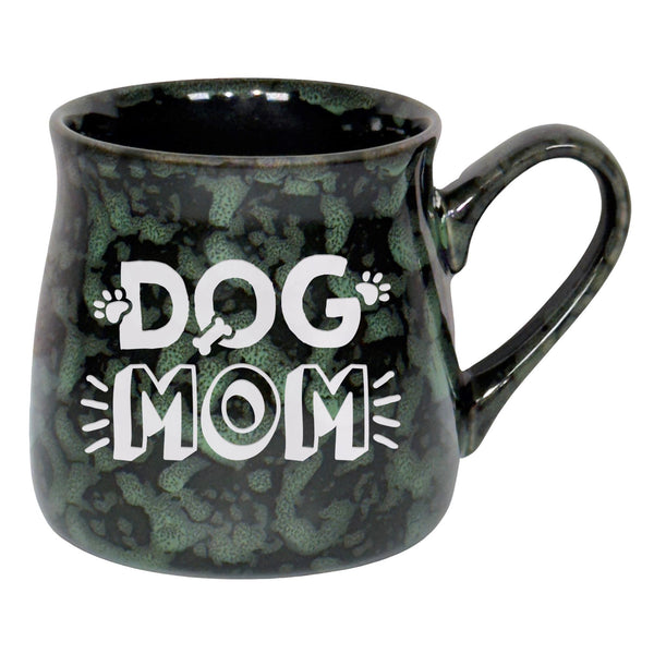 Dog Mom Etched Ceramic Mug