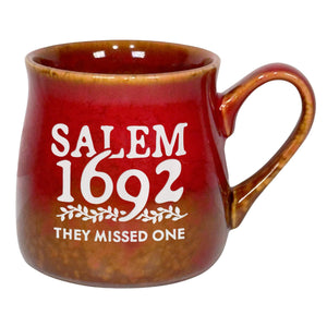 Salem 1692 They Missed One Etched Ceramic Mug