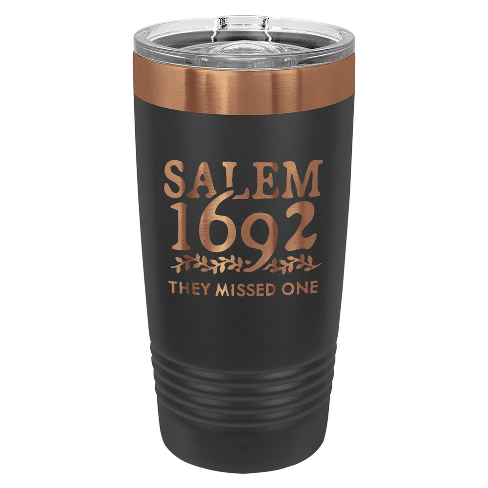 Salem 1692, They Missed One Etched Insulated Tumbler & Lid